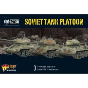 Soviet Armoured Platoon (3 T-34 plus infantry)
