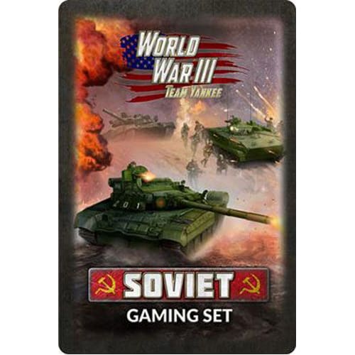 Flames Of War – Set Da Gioco Guardie Sovietiche: 20 Gettoni, 2 Obiettivi, 16 Dadi A Tema