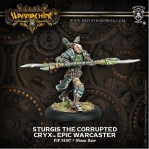 Sturgis the Corrupted Cryx Epic Warcaster