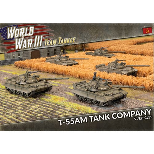 T-55AM Tank Company (x5 Plastic)