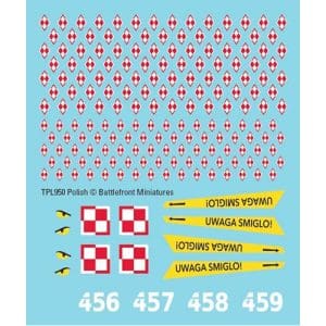 Team Yankee: Polish Decals