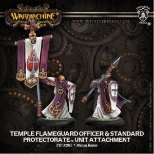 Temple Flameguard Officer & Standard