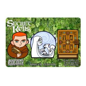The Secret of Kells 3 Pin Set