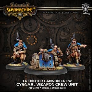 Trencher Cannon Crew