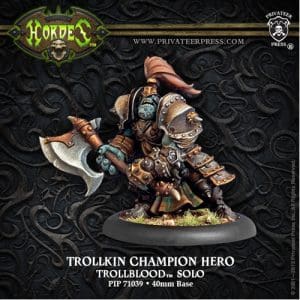 Trollkin Champion Hero