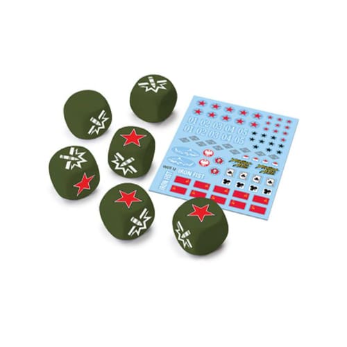 U.S.S.R. Dice (x6) & Decal (x1)