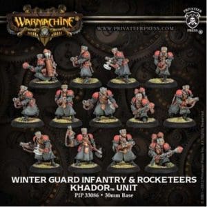 Winter Guard Infantry and Rocketeers