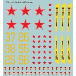 World War III: Soviet Decal Set