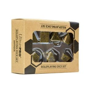 Ultra PRO Heavy Metal RPG 7 Dice Set