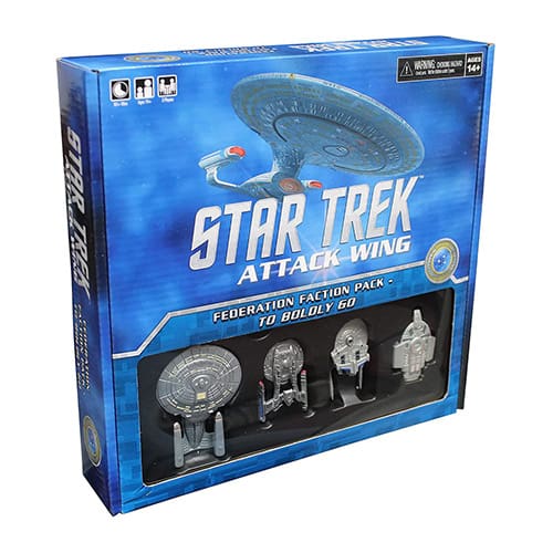 Star Trek: Attack Wing Federation Faction Pack- To Boldly Go