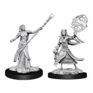D&D Nolzur's Marvelous Unpainted Miniatures (W12) - Female Elf Sorcerer