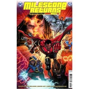 Milestone Returns Infinite Edition #0 (One Shot) Cover C Blank Card Stock Variant
