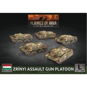 Zrinyi Assault Gun Platoon (Plastic)