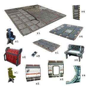 Battle Systems: Galactic Floor Tiles Pack