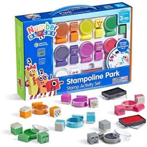 Numberblocks Stampoline Park Stamp Set