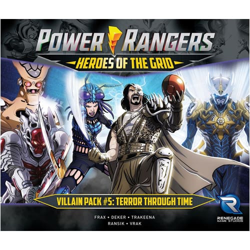 Villain Pack #5: Terror Through Time: Power Rangers Heroes of the Grid ...