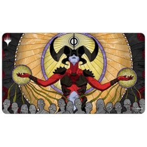 Dominaria United Sheoldred, the Apocalypse Standard Gaming Playmat for Magic: The Gathering