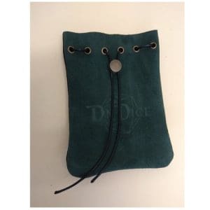DnDice Adventure Gear: Suede Red/Green Bag of Holding