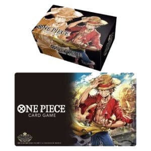 One Piece Card Game: Playmat and Storage Box Set - Monkey.D.Luffy