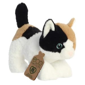 Eco Nation Calico Cat 8.5In