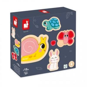 4 Progressive Puzzles - Garden