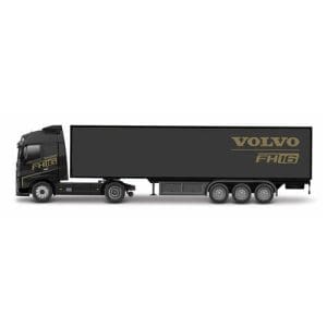 *A Grade* 1:43 Street Fire Haulers With Trailer - Volvo Fh16 Globetrotter 750 Xxl Volvo