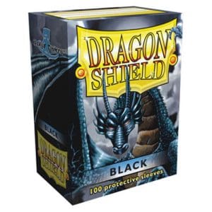 *A Grade* Dragon Shield Black Sleeves (100)
