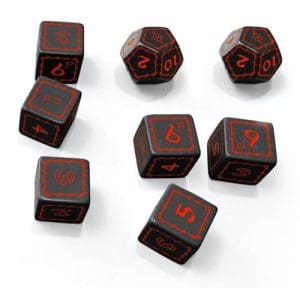 *A Grade* The One Ring RPG: Black Dice Set