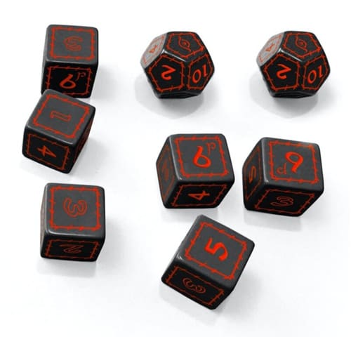 *A Grade* The One Ring RPG: Black Dice Set *A Grade* The One Ring RPG: Black Dice Set