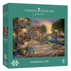 *B Grade* Amsterdam Cafe Puzzle (1000 pieces)