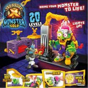 *B Grade* Treasure X Monster Gold Mega Monster Lab