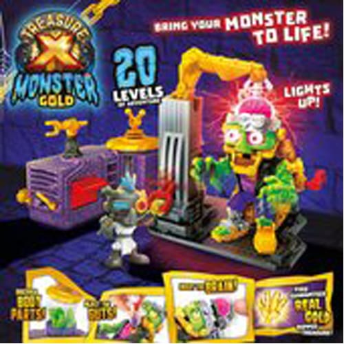 *B Grade* Treasure X Monster Gold Mega Monster Lab *B Grade* Treasure X Monster Gold Mega Monster Lab
