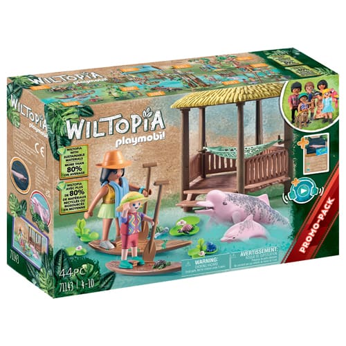 Playmobil 71143 Wiltopia - Paddling Tour With The River Dolphins