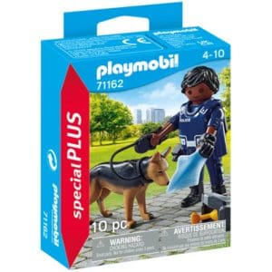 Playmobil 71162 Special Plus Policeman With Dog