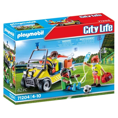 Playmobil 71204 City Life Medical Team Rescue Cart