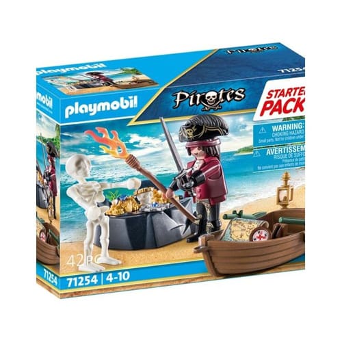 Playmobil 71254 Pirate With Rowboat Starter Pack