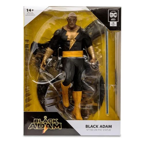 Mcfarlane Toys Dc Black Adam Movie Black Adam Statue