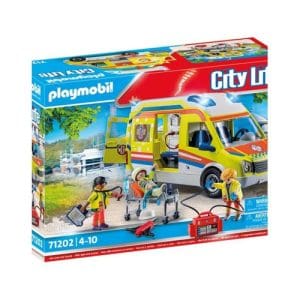 Playmobil 71202 City Life Ambulance With Lights And Sound