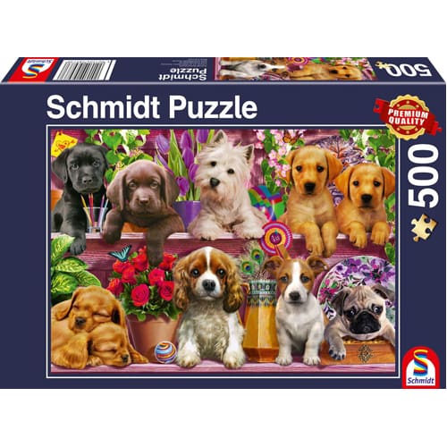 Dog in the Shelves (500pc) Dog in the Shelves (500pc)