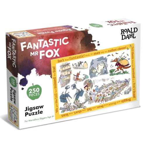 Roald Dahl Puzzles 250pc Mr Fox Puzzle