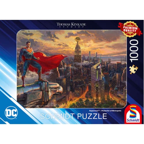 Thomas Kinkade: Superman - Protector of Metropolis (1000pc)