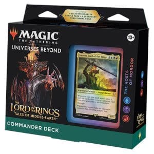 Magic: the Gathering - Lord of the Rings: Tales of Middle-Earth Commander Deck  - The hosts Of Mordor