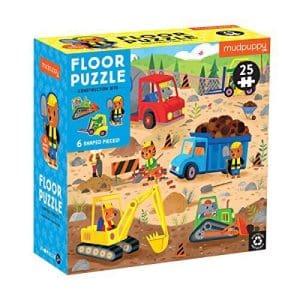 *A Grade* Construction Site 25 Piece Floor Puzzle with Shaped Pieces