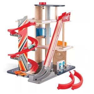 *A Grade* Hape Gearhead Stunt Garage