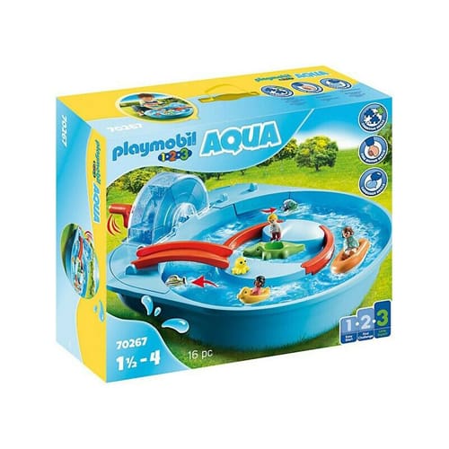 *B Grade* Playmobil AQUA Splish Splash Water Park For 18+ Months *B Grade* Playmobil AQUA Splish Splash Water Park For 18+ Months