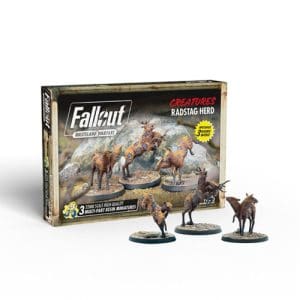Fallout: Wasteland Warfare Creatures Radstag Herd