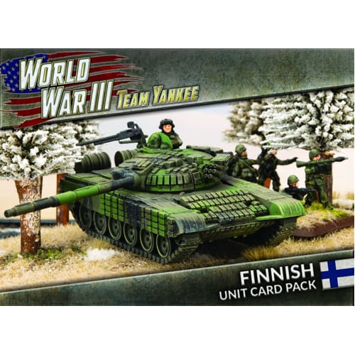 Finnish Unit Cards (33x Cards)