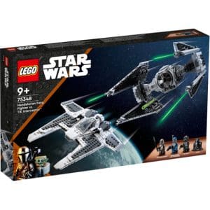 LEGO Star Wars 75348 Mandalorian Fang Fighter vs. TIE Interceptor