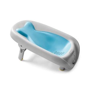 Moby Recline & Rinse Bather - Blue
