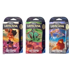 Disney Lorcana: The First Chapter - Starter Deck - 3 Set